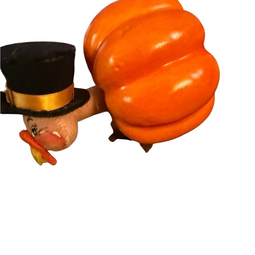 Annalee 5” Turkey Pumpkin Figurine 🦃🎃 (2005) Thanksgiving Collectible - Picture 3 of 9
